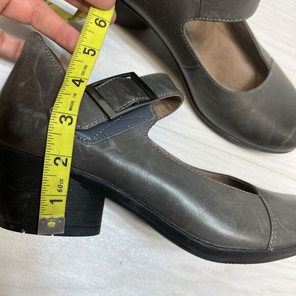 Dansko Roxanne Mary Jane Pumps Shoes Black Leather EU 39 US 8.5-9 - Picture 8 of 10